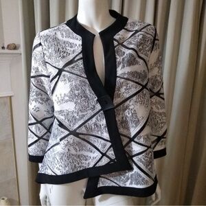 🌸 Joseph Ribkoff 8 abstract angle light jacket